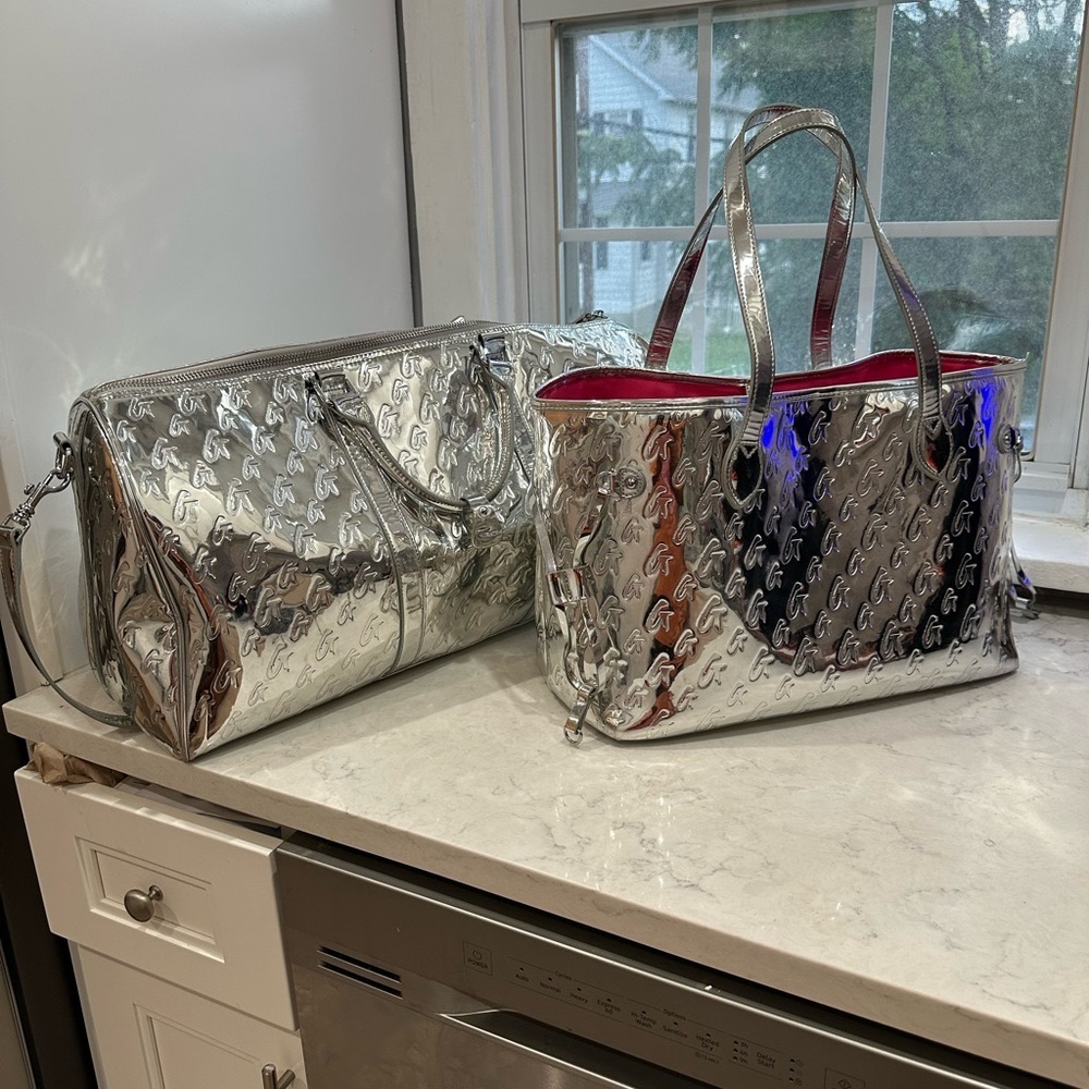 Metallic travel bag ONLY!
